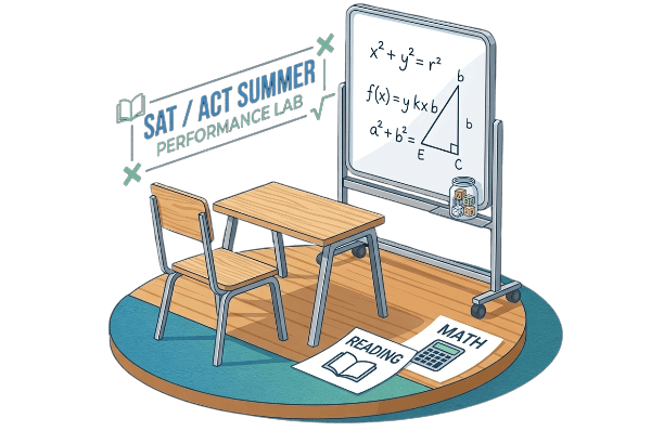 Hive of Thinkrs Animated SAT/ACT Summer Performance Lab experience